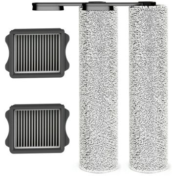 Tineco Kit de schimb Rola Perie si Filtru HEPA (2+2 buc.) compatibil cu Tineco Aspirator vertical Floor One S5 Extreme