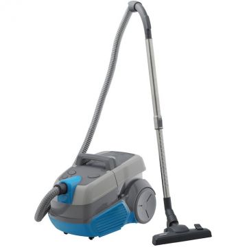 ZELMER Aspirator cu spalare Zelmer ZVC9130M, Wet&Dry, 2100 W putere maxima , mecanic, reglare electronica a puterii de aspirare, rezervor apa 5.2 l, filtru HEPA 13, gri/albastru