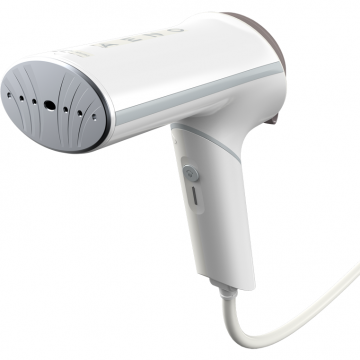 AENO Aparat de calcat cu abur vertical AENO AGS0004, 800 W, Rezervor 85 ml, Incalzire rapida 35 secunde, Debit de abur 20 g/min, Alb