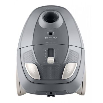 AMICA Aspirator cu sac Amica Surazo VM1058, 900 W, 79dB, tip filtrare EPA, Gri