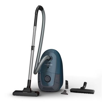Aspirator cu sac Rowenta Power XXL RO3125EA  450W  Hygene+   indicator umplere sac  8.8m  4.5L  albastru închis