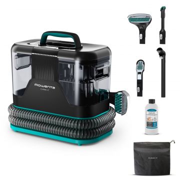 Aspirator cu spalare Rowenta Clean IT IN5020F0, 750W, putere aspirare 13.5kpa, rezervor apa  detergent 2.3L, rezervor apa murdara 1.5L, perii 8 15 cm,