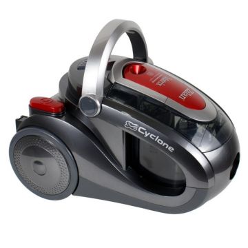 Aspirator fara Sac, Putere Motor si Consum 2400W, Capacitate 2 l, Filtru Hepa, Negru