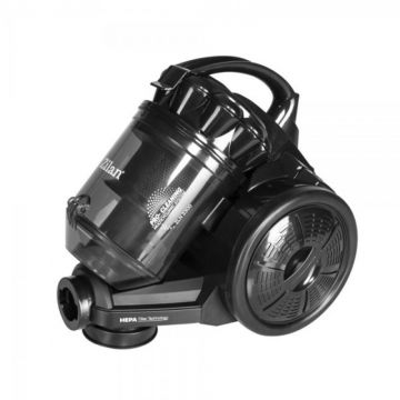 Aspirator fara Sac, Putere Motor si Consum 700W, Capacitate 2.5 l, Filtru Hepa13, Negru