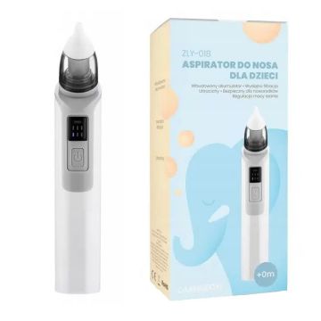 Aspirator nazal electric Cameleon pentru bebelusi si copii, silentios, 6 Trepte de Aspirare, Portabil, cu Incarcare USB, cu Baterie reincarcabila