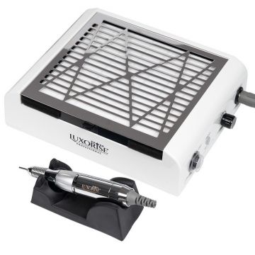 Aspirator Praf Unghii Cu Freza 2 In 1 Smartpro Energy 60W , Luxorise