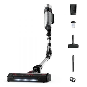 Aspirator vertical fara fir Rowenta X-Force Flex 9.60 Allergy RH2036WO  250W  100 air watts  3 trepte de putere  functie boost  perie cu iluminare LED