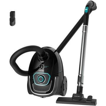 CECOTEC Aspirator Cecotec Conga Powerbag 2500 Plus, 850 W, 18000 Pa, 75 dB, Negru