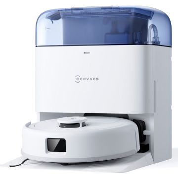 Ecovacs Robot de aspirare Ecovacs DJX11, Aspirare si spalare, Putere de aspirare 9000 Pa, Navigatie LiDAR