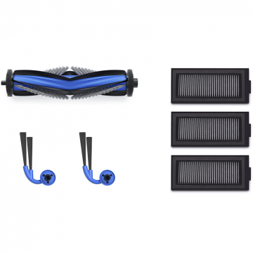 Ecovacs Set accesorii aspirator robot Ecovacs X11 Family, 1 perie principala, 2 perii laterale, 3 filtre antibacteriene