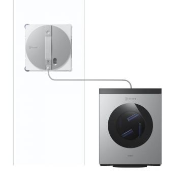 Ecovacs Winbot W3 Omni - argintiu - Mașină robotizată de curățat geamuri