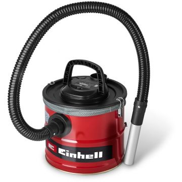 Einhell Aspirator de cenusa Einhell TC-AV 1830 D 2351662, 800 W, putere de aspirare 170 mbar, recipient de colectare 18 l, sistem de filtrare, prefiltru pentru praf fin, functie de suflare, furtun de 1 m, cablu 2 m