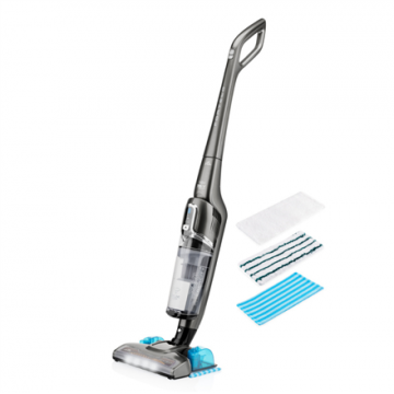 Eta Aspirator vertical 2 in 1, ETA 624590000 FORTELO, Autonomie 50 minute, Baterie Li-ion 36V, 1 litru, Gri