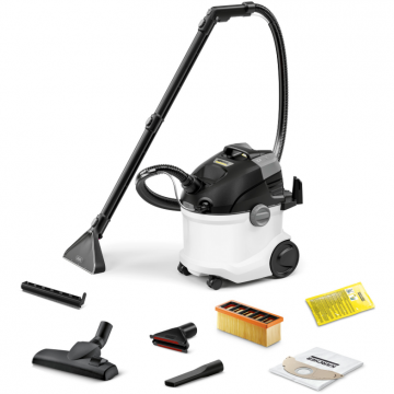 Karcher Aparat de curatat cu spray-extractie Karcher SE 5, 1000W, 4l, Alb/Negru