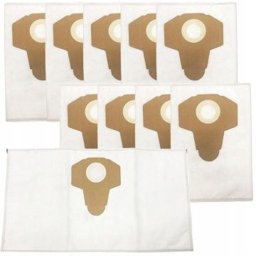 Set 10 Saci Textili NewEvo , Pentru Aspiratoare Parkside PNTS PWD PWS