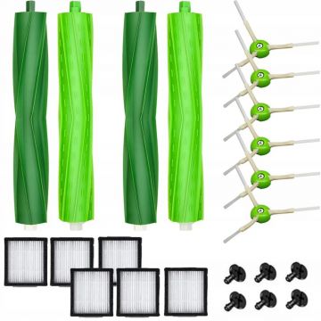Set 22 accesorii compatibile cu iRobot Roomba E4, E5(E5152, E5154, E5158 etc.), E6198, E7, I3, I3+, I4, I4+, I5, I5+, I6, I7(i7150), I7+(i7550), I7
