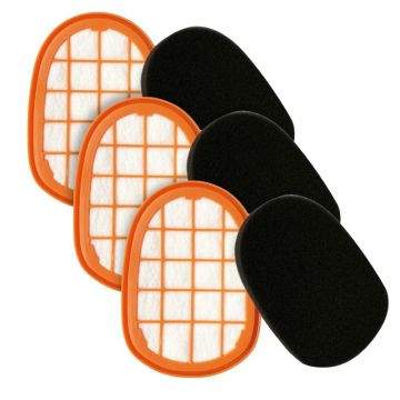 Set 3 Filtre NewEvo, compatibile cu Philips SpeedPro Max, SpeedPro Max Aqua, SpeedPro Max Aqua PLUS