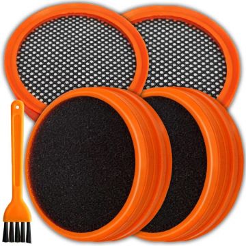 Set 4 Filtre HEPA pentru Philips SpeedPro, SpeedPro Aqua, 5000 Aqua, FC6721, FC6722, FC6723, FC6724, FC6725, FC6726, FC6727, FC6728, FC6729, Dexxer