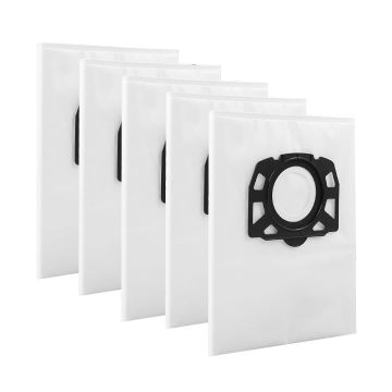 Set 5 saci praf microfibra de la PAA-home® compatibili cu aspiratorul Karcher WD 4 WD5 WD 6