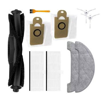 Set accesorii PAA-home®, compatibil cu aspiratoarele Imou L11 si L11 Pro/ Honiture Q6 Pro /LaResar L6 Pro/ Airrobo T10+/ Arnagar S8PRO/Neato NoMo N2/