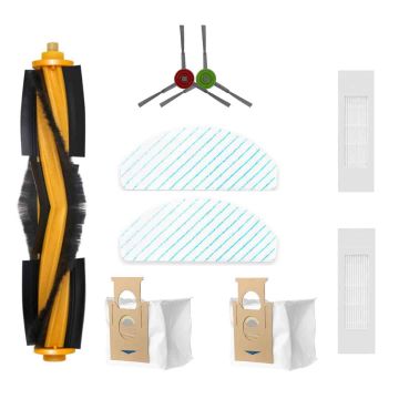 Set accesorii PAA-home, compatibile cu aspiratorul Ecovacs T9+/T9 N8/ N8+/ N8 Pro/ N8 Pro+/ T8/ T8+/ T8 AIVI/ T8 AIVI+ continut: 2 lavete, 2 filtre, 2