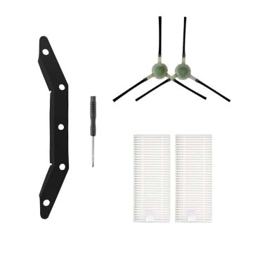Set accesorii PAA-home® compatibile cu aspiratorul robot Lefant M210 M210P M210S M210B M213 M213S M2 pentru OKP Life Robovac K2 K3 K3A K4 K5, 2 perii