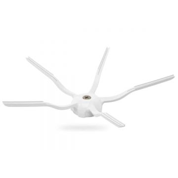 Set doua perii laterale PAA-home din silicon de culoare alba compatibila cu aspiratoarele robot Roborock modelele S7, S7 Max Ultra, S7 MaxV Ultra, S7