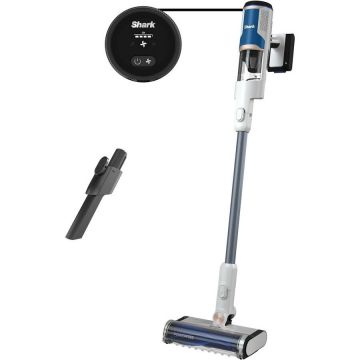 SHARK Aspirator vertical Shark BU1120EU Floordetect, 181 W, Recipient 0.42 l, Autonomie 40 minute (Albastru/Gri)