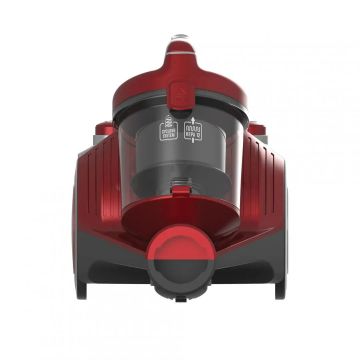Aspirator fără sac Heinner Daphne HVC-MC700RD – 700 W, sistem ciclon, filtru HEPA, roșu