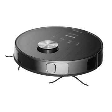 Aspirator robot Heinner Hi-RoboX Pro+ HRVC-MAI52DSBK – 4000 Pa, stație curățare automată, navigație LDS, negru
