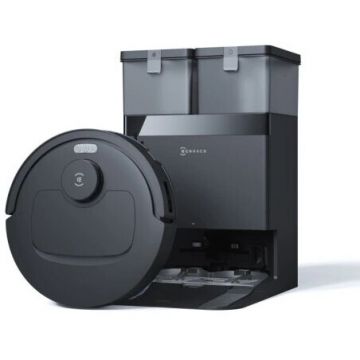 Ecovacs Aspirator robot Deebot T30e OMNI BLACK Ecovacs, 25000Pa, OZMO Turbo 2.0,TrueMapping 2.0, Negru