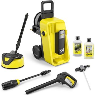 Karcher Aparat de spalat cu presiune Karcher K 4 Comfort Premium, putere 1800 W, presiune 130 bar, debit 420 l/h, Galben