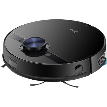 Midea Aspirator robot Midea M7 Evo, Mapare 3D cu 30 de camere, Motor BLDC, Control voce si aplicatie, Autonomie 180 minute, 8000 Pa, Negru