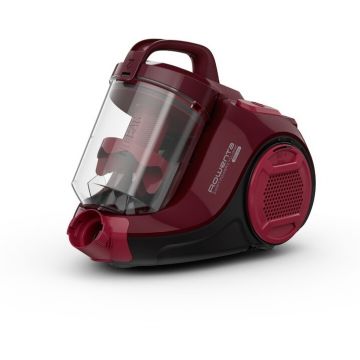 Rowenta Aspirator fara sac Rowenta Swift Power Cyclonic RO2910EA, 750W, 3 niveluri de filtrare, acoperire 7.5m, motor Effitech, rosu