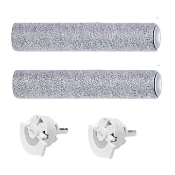 Set role mop PAA-home compatibile cu Roborock Qrevo Curv 2 Flow, curatare eficienta, 2 bucati