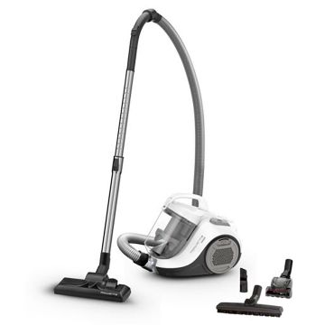 Aspirator fără sac Rowenta Swift Power Cyclonic RO2957EA  750W   Tehnologie ciclonica  cablu 7.6m  motor Effitech  Animal Care  alb/negru