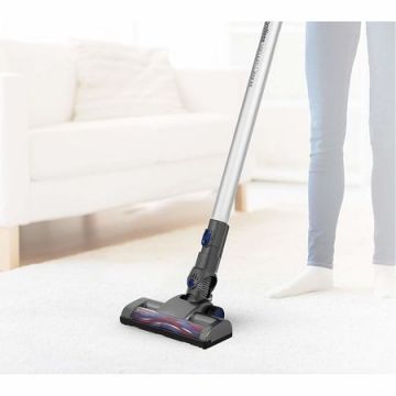Aspirator portabil fara fir Princess 339490 Rapido, 130 W, 800ml, 2 viteze, Albastru Gri
