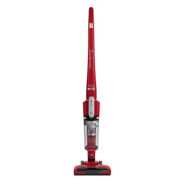 Aspirator vertical Rowenta Air Force Light RH6543  autonomie max 30 min  iluminare cu led  recipient 0.65L  filtru spumă  Roșu