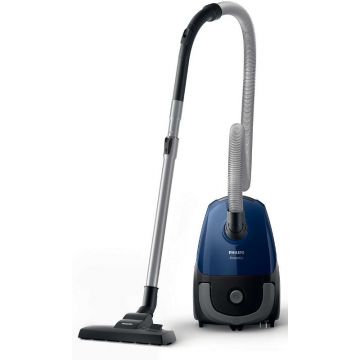 Aspirator Philips PowerGo FC8240/09, cu sac, 750W, 3L, Albastru