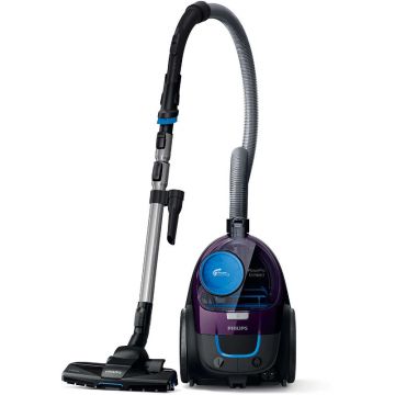 Aspirator Philips PowerPro Compact FC9333/09, fara sac, 650W, 1.5L, Mov