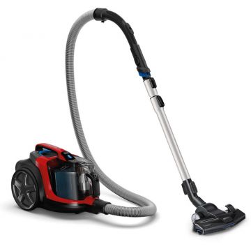 Aspirator Philips PowerPro Expert TriActive FC9729/09, fara sac, 650W, 2L, Rosu