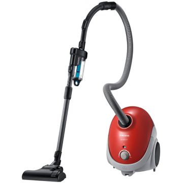 Samsung VCC52U6V3R/BOL, cu sac, 750W, 2.5L, Rosu