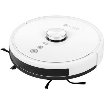 Robot de Aspirare SMART VAC PRO (TSA5045) Functie de Mop Telecomanda Autonomie pana la 100 Min Alb