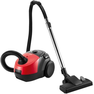 Beko Aspirator cu sac Beko VCC34801AR, 800W, Filtru Hepa 12, Putere variabila, Rosu