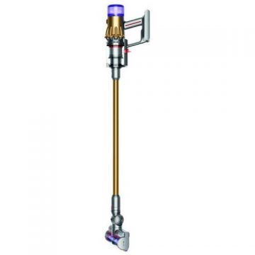 DYSON Aspirator vertical Dyson V12 Detect Slim Absolute+, 545W, 0.35 L, Autonomie pana la 60 min, Auriu