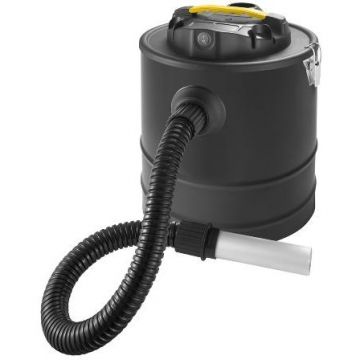 Fieldmann Aspirator pentru cenusa Fieldmann FDU 200601-E, putere 600 W, rezervor metalic 11 L, filtru bumbac, aspirare cenusa maxim 40 grade