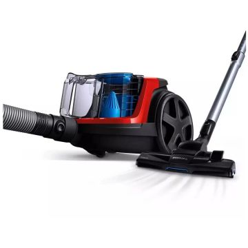 Philips Aspirator fara sac Philips FC9330/09 PowerPro Compact, rosu