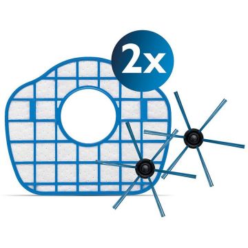 Philips Kit de schimb Philips FC8013/01 SmartPro Compact, 2 filtre de schimb, 1 perie