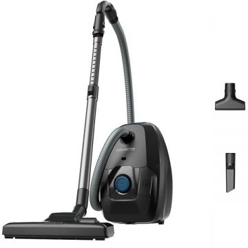 Rowenta Aspirator cu Sac ROWENTA Green Force RO4931EA, 4.5l, 900W, 75dB, Negru