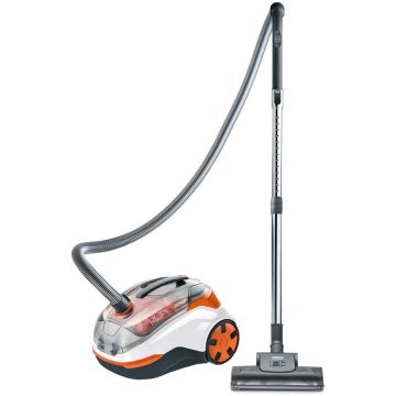 THOMAS Aspirator fara sac Thomas Cycloon Hybrid pet& friends 786550, sistem easyBox, 1400 W, 3 trepte de viteza, filtru HEPA13, filtre carbon, Portocaliu